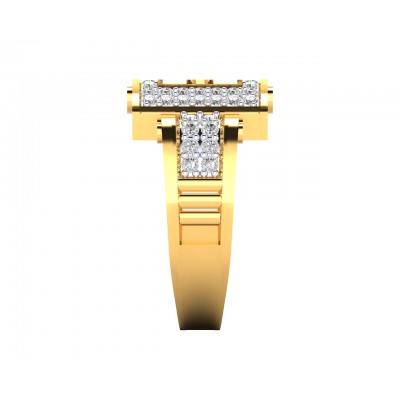 Evans diamond ring in 18k Gold